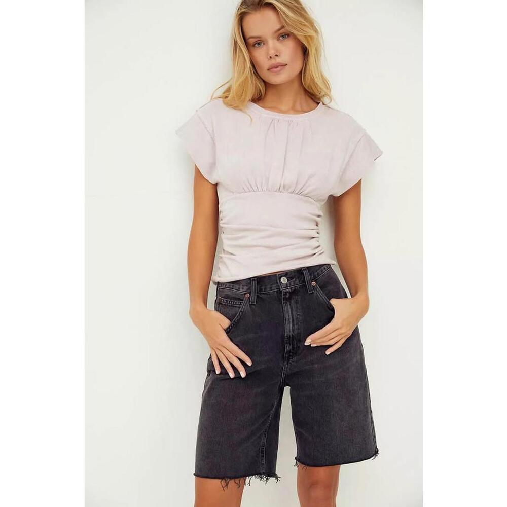 Free People Women’s Marigold Relaxed Fit Muscle Tee Sz‎ M